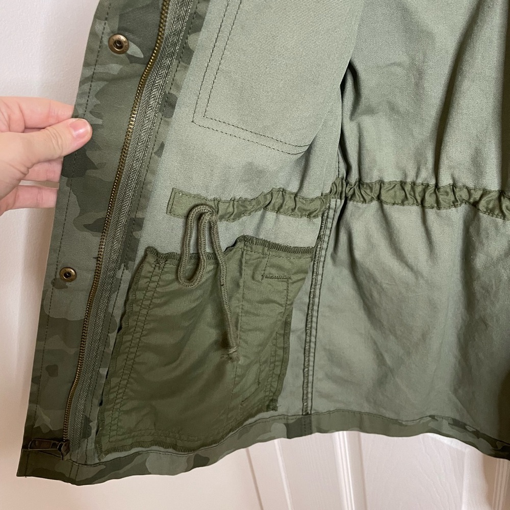 Camo Print Utility Jacket - image 8